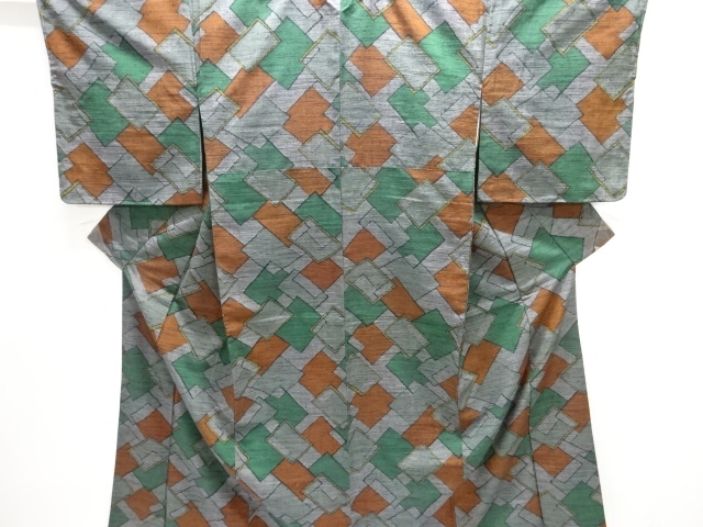 JAPANESE KIMONO / UNUSED FUSHI TSUMUGI